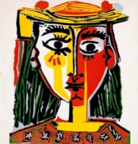 Foto: Pablo Picasso, Busto de mujer con sombrero, 1962, Barcvellona, Museo Picasso © Succession Picasso, by SIAE 2011
