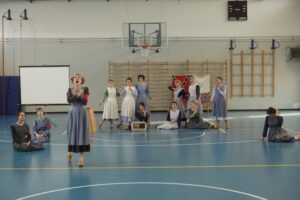 Foto di scena: Giudizio Possibilità Essere di Romeo Castellucci alla Palestra Arcoveggiodi Bologna 