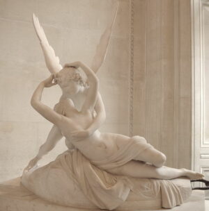 Foto:  Antonio Canova, Amore e Psiche (1787–1793), marmo bianco,  Louvre, Parigi 