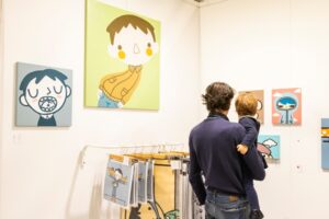 Foto: un’immagine della fiera © Affordable Art Fair Milano