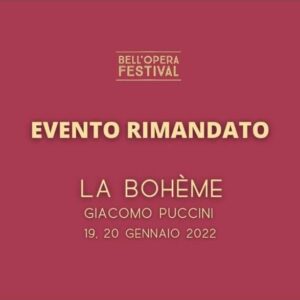 boheme_rinvio_comunicato