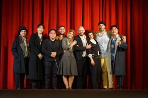 Foto di gruppo: terzo da sin. M.° Deun Lee © Bell’Opera Festival