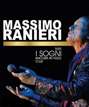 Foto: locandina tour “Tutti i sogni ancora in volo” di Massimo Ranieri © RAMA 2000