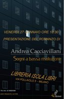 La magia di Andrea Cacciavillani approda a Milano presso l'Isola Libri