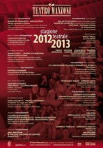 TEATRO MANZONI – Stagione teatrale 2012-13