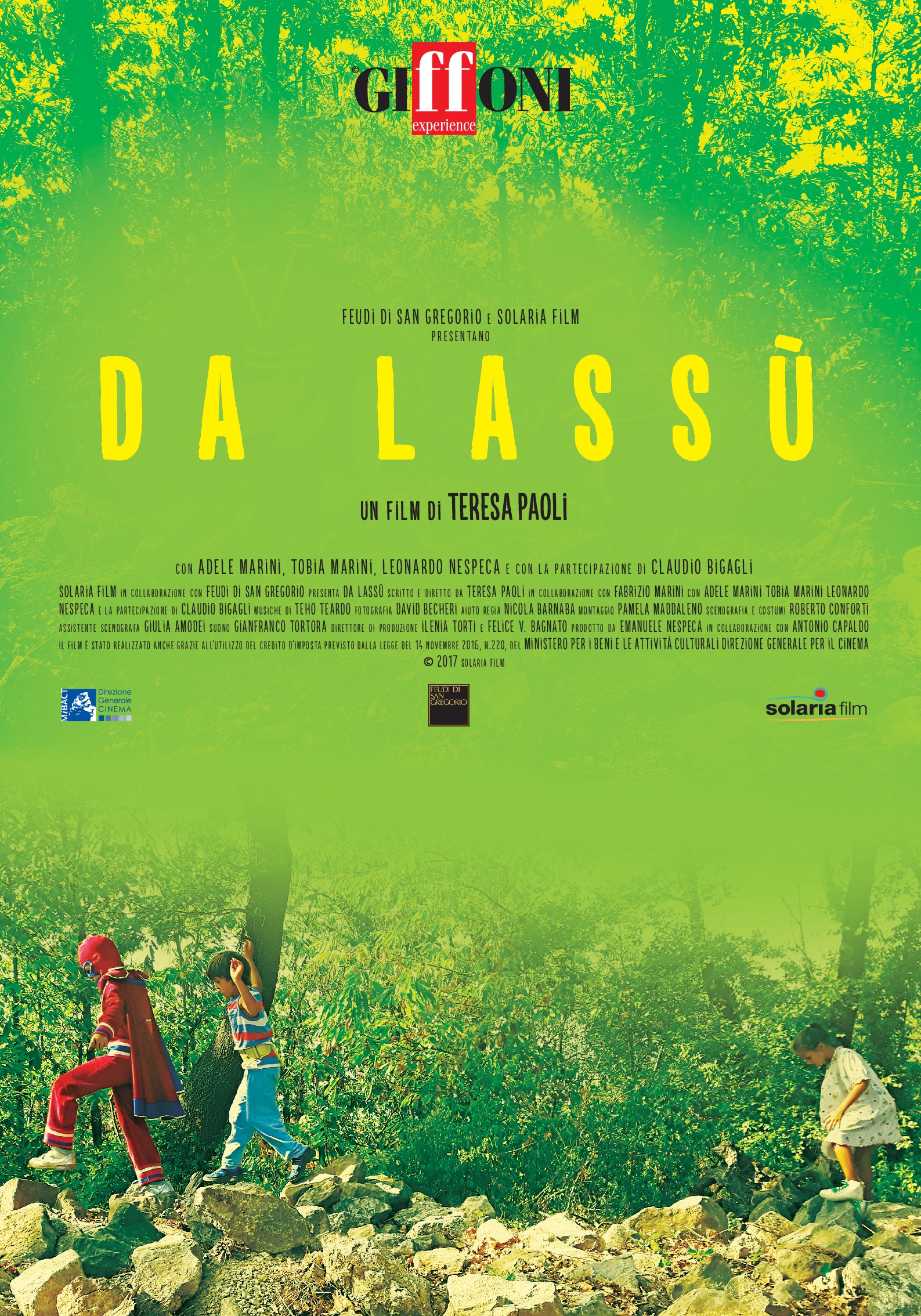 Il corto “Da lassù” in concorso al 48/mo Giffoni Film Festival