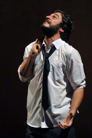 Foto di scena: Lino Guanciale in “Ragazzi di vita” © Achille Le Pera