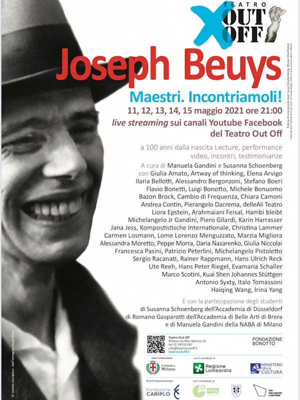 TEATRO OUT OFF – Maestri, incontriamoli: Joseph Beuys