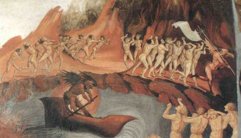 Foto: Gli Ignavi nell’Antinferno (dal Canto III de L’Inferno di Dante Alighieri) © scuolissima.com