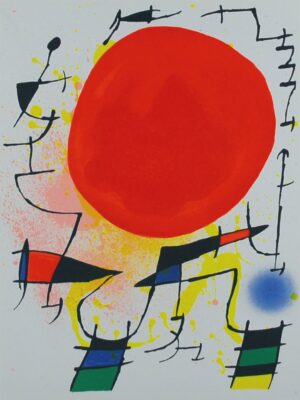 Foto: Le Soleil rouge © Joan Miró, 1967